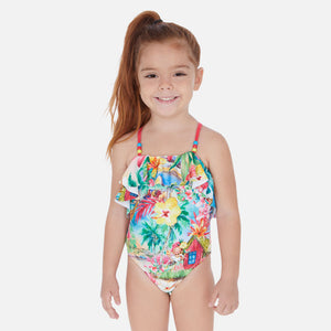 Mayoral Printed Swimsuit