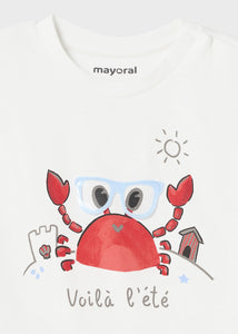 Mayoral Toddler Boy Crab Tshirt