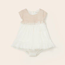 Load image into Gallery viewer, Mayoral Newborn Girl Tulle Ceremony Dress
