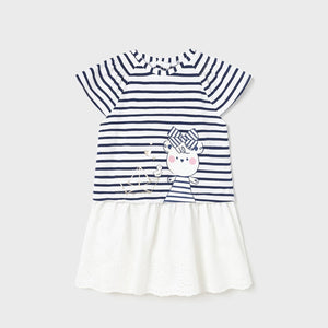 Mayoral Toddler Girl Jersey Graphic Dress