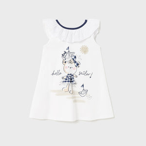 Mayoral Toddler Girl Jersey Graphic Dress