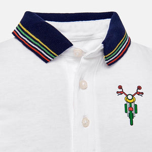 Mayoral Striped Polo